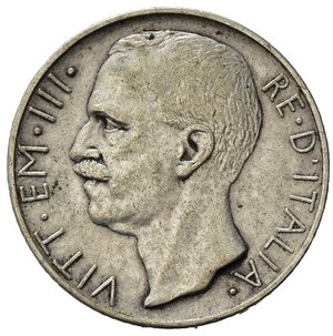 obverse: Italia. Regno D  Italia. Vittorio Emanuele III. (1900-1946). AR 10 Lire 1928 una rosetta. BB+