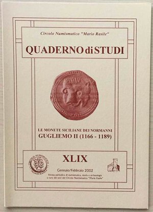 obverse: Carollo S. Morello A. Mamertini. Storia e Monetazione. Nummus et Historia III. Formia 1999. Brossura ed. pp. 169, ill. in b/n, tavv. VI in b/n. Nuovo