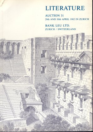obverse: BANK LEU LTD – Auction 31. Zurich, 29 – April, 1982. Literatur, “ Biblioteca  Von Aulock.” Pp. 151,  nn. 1219. Ril. ed. buono stato lista prezzi val.