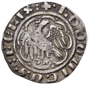 obverse: MESSINA. Ludovico d Aragona (1342-1355). Pierreale. Ag (3,03 g). Sp. 4; MEC 784. BB