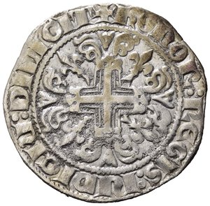 reverse: NAPOLI. Roberto d Angiò (1309-1343). Gigliato Ag (3,74 g). Esemplare di buona qualità, stile Provenzale. SPL