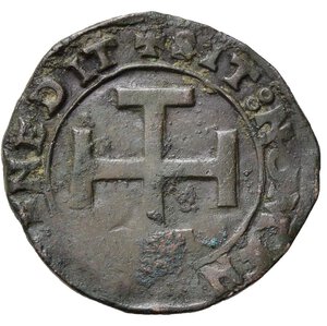 reverse: NAPOLI. Federico III d Aragona (1496-1501). Sestino. AE (2,47 g). MIR 109. BB+