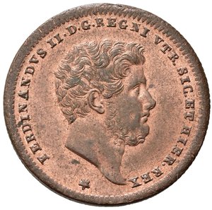 obverse: NAPOLI. Ferdinando II di Borbone (1830-1859). 2 Tornesi 1843. Magliocca 735. qFDC