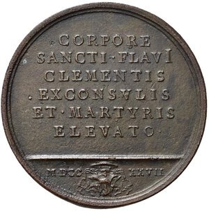reverse: Medaglie papali. Benedetto XIII (1724-1730). Medaglia  1727 