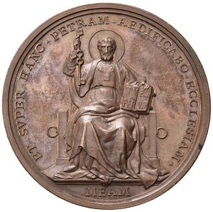 reverse: Medaglie Papali. Leone XIII (1878-1903). Medaglia anno XXV - 25° Anno di Pontificato. AE (37,19 g). Modesti 381. Molto rara. qFDC
