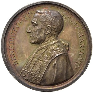 obverse: Medaglie Papali. Benedetto XV (1914-1922). Medaglia anno VII 