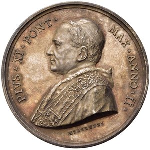 obverse: Medaglie Papali. Pio XI (1922-1939). Medaglia anno II 