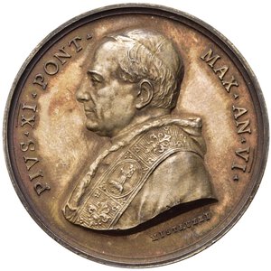 obverse: Medaglie Papali. Pio XI (1922-1939). Medaglia anno VI 