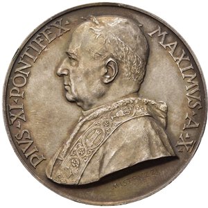 obverse: Medaglie Papali. Pio XI (1922-1939). Medaglia anno X 