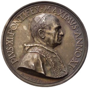 obverse: Medaglie Papali. Pio XI (1922-1939). Medaglia anno XI 
