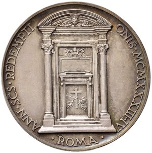 reverse: Medaglie Papali. Pio XI (1922-1939). Medaglia anno XII 