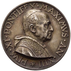 obverse: Medaglie Papali. Pio XI (1922-1939). Medaglia anno XIII 