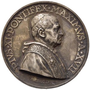 obverse: Medaglie Papali. Pio XI (1922-1939). Medaglia anno XVII 