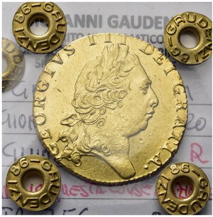 obverse: GRAN BRETAGNA. Giorgio III (1760-1820). Guinea 1798. Au. KM#609. Periziata Gaudenzi qFDC. 