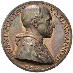 obverse: Medaglie Papali. Pio XII (1939-1958). Medaglia anno IV 