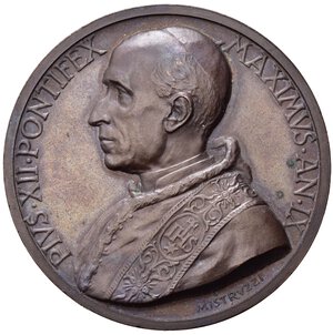 obverse: Medaglie Papali. Pio XII (1939-1958). Medaglia anno IX 