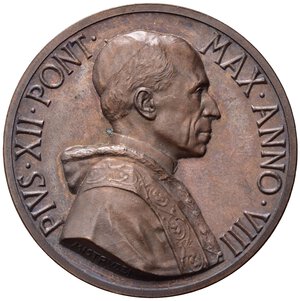 obverse: Medaglie Papali. Pio XII (1939-1958). Medaglia anno VIII 