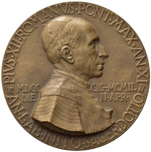 obverse: Medaglie Papali. Pio XII (1939-1958). Medaglia anno XI 