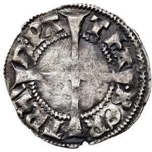 obverse: AQUILEIA. Bertrando di Saint Genies (1334-1350). Denaro. Ag (1,01 g). qBB