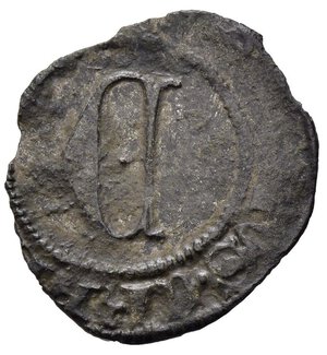 reverse: CREMONA. Cabrino Fondulo (1413-1420). Cremonese. Mi (0,37 g). Croce Pisana - Grande C gotica. MIR 305. Rara. qBB 