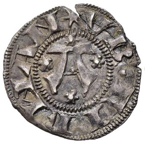 obverse: FERMO. Lodovico Migliorati (1425-1428). Bolognino. Ag (1,02 g). Biaggi 727. Raro. SPL