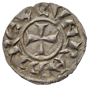 obverse: GENOVA. Repubblica (1139-1339). Medaglia o mezzo denaro. Ag (0,26 g). MIR 19; Lun. 2. SPL