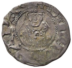 reverse: GUARDIAGRELE. Ladislao di Durazzo (1391-1414). Bolognino Ag (0,66 g). MIR 460-463. BB