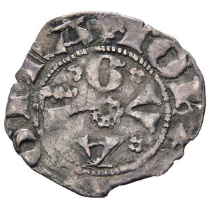 obverse: GUARDIAGRELE. Giovanna II d Angiò Durazzo (1414-1435). Bolognino Ag (0,38 g). MIR 464. RRR. BB