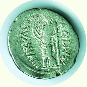 reverse: REPUBBLICA ROMANA – Acilia - MN Acilius - Denario (55 a.C.).