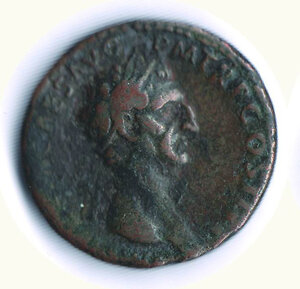 obverse: IMPERO ROMANO - Nerva (96-98 d.C.) - Dupondio; D/ Busto; R/ Mani giunte.