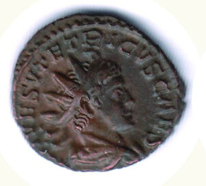 obverse: TETRICO II - Antoniniano; R/ Pax Aug. - Cat. Tredici 27.