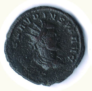 obverse: CLAUDIO II  Il Gotico (268-270) – Antoniniano; R/ Victoria German - Cat. Tredici 165.