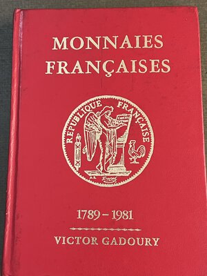 obverse: GADOURY V. Monnaies Francaises 1789-1981