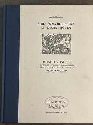 obverse: MANZONI A. - Serenissima Repubblica di Venezia