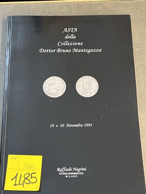 obverse: NEGRINI R. Collezione dr. Bruno Mantegazza