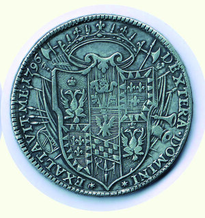 reverse: MODENA - Ercole III d’Este (1780-1796) - Tallero 1796