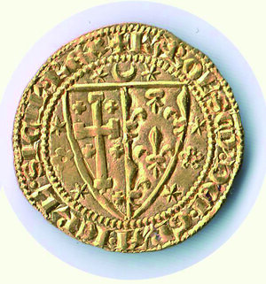 reverse: NAPOLI - Carlo d Angiò - Saluto d Oro