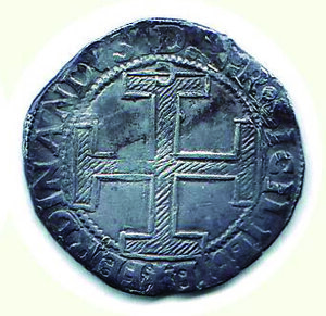 reverse: NAPOLI - Ferdinando d’Aragona (1458-1494) - Coronato.