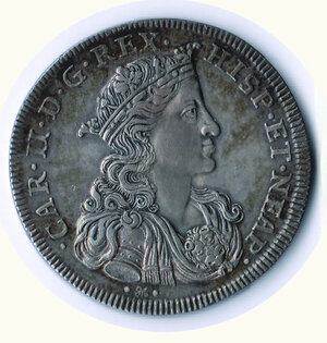 obverse: NAPOLI Carlo II - Ducato da 100 Grana 1693