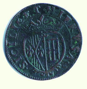 reverse: NAPOLI - Carlo II - Tarì 1696.
