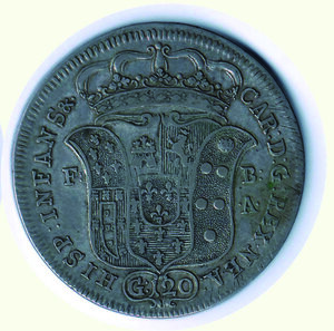 reverse: NAPOLI Carlo III - 120 Grana 1735