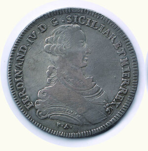 obverse: NAPOLI Ferdinando IV - 120 Grana1767
