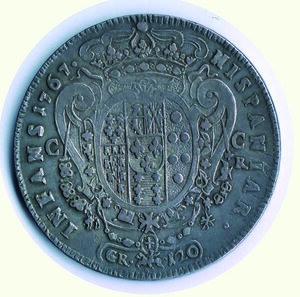 reverse: NAPOLI Ferdinando IV - 120 Grana1767