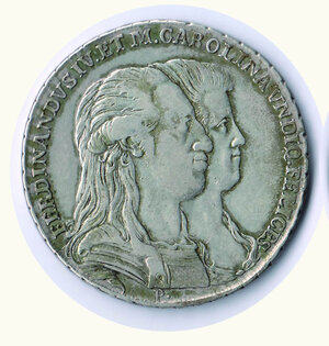 obverse: NAPOLI - Ferdinando IV - Piastra da 120 Grana 1791