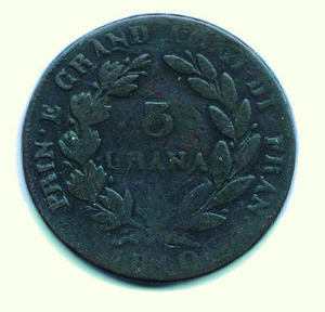 reverse: NAPOLI - Murat - 3 Grana 1810.
