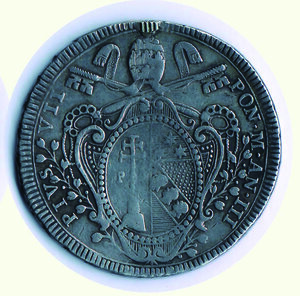 reverse: BOLOGNA - Pio VII (1800-1823) - Scudo 1802 II tipo