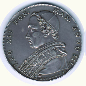 obverse: BOLOGNA - Leone XII (1823-1829) - Scudo 1825 A. III.