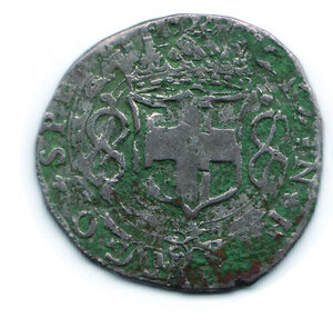 obverse: SAVOIA - Carlo Emanuele I - 6 Soldi 1628