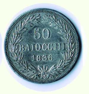 reverse: BOLOGNA - Gregorio XVI (1831-1846) - 50 Baiocchi
