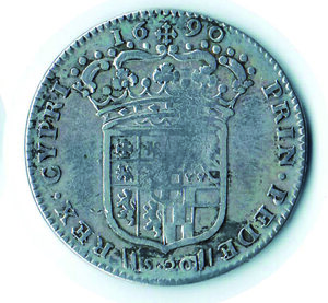 reverse: SAVOIA - Vittorio Amedeo II - Lira 1690